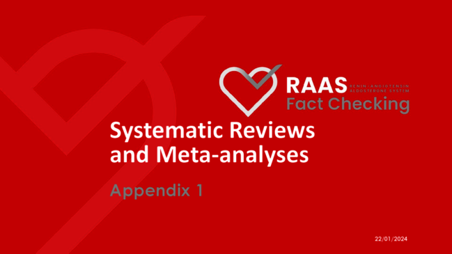 Your Guide to Systematic Reviews and Meta Analyses